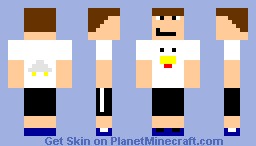 UPDATED CHICKEN T-SHIRT Minecraft Skin