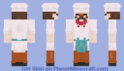 Chicken Kitchen Chef - [ Ghost Trick ] Minecraft Skin