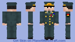China Army General Minecraft Skin