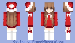 Christmas Girl - Claire Minecraft Skin
