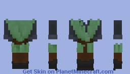 Green-Black Tunic | Valence SMP [FTU] Minecraft Skin