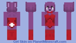 Fnia Classic Bonnie-Chan Modern Minecraft Skin