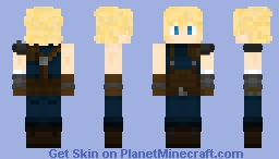 Cloud Strife Minecraft Skin