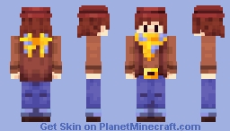 Clover - Undertale Yellow Minecraft Skin