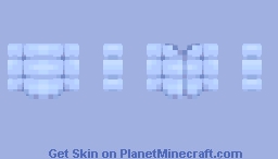 Coat Base - Light Blue NYC Puffy Coat Minecraft Skin