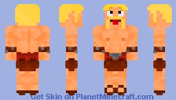ClashOfClans Barbarian (uwu) Minecraft Skin