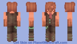 Copper Girl Minecraft Skin