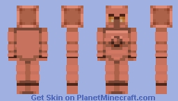 Copper golem Minecraft Skin