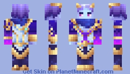 Cosmic Hunter Varus Minecraft Skin