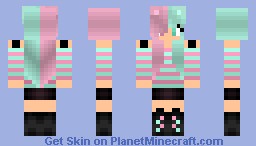 Candy of Cotton Minecraft Skin