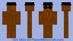 Cousin It (Addams Family) Minecraft Skin