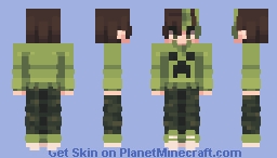 creeping Minecraft Skin