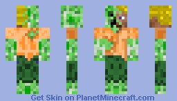 Creeper Man Minecraft Skin