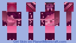 Crimson Daedron Minecraft Skin