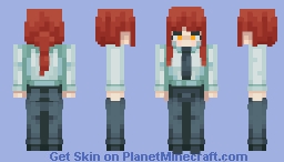 Makima - Chainsaw Man Minecraft Skin