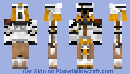 Realistic Phase 2 Clone Commander Bly Minecraft Skin