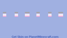 Cupiosexual | PrideTemplate [JAVA SLIM] Minecraft Skin