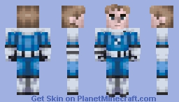 Human Torch (Johnny Storm) Fantastic Four: First Steps (MCU Minecraft Skin