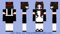dark nurse Minecraft Skin