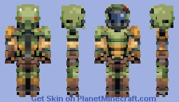Doom Slayer :: Doom Eternal Minecraft Skin