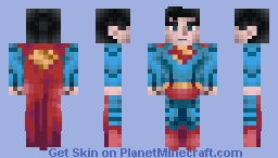 Superman :: Superman Legacy Minecraft Skin