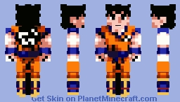 Son Goku :: DBZ Minecraft Skin