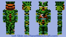 Imperfect Cell :: DBZ Minecraft Skin