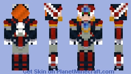 Axl (Mega Man X) Minecraft Skin