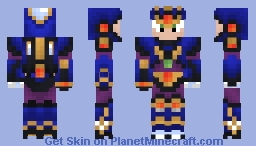 Mega Man X (Ultimate Armor) Minecraft Skin