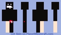 destorted human turning into monster Minecraft Skin