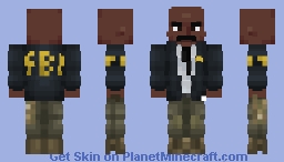FBI Agent Minecraft Skin