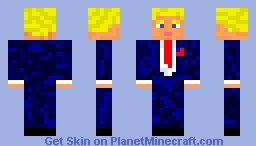 Donald Trump Minecraft Skin