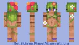 Dryad (Terraria) skin Minecraft Skin