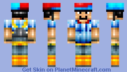 Cyclist Minecraft Skin