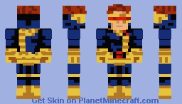 Cyclops - X-Men '97 Minecraft Skin