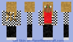 Race Day 🏎 (Girl Version) Minecraft Skin