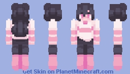this world, this girl Minecraft Skin