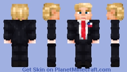 Donald Trump Minecraft Skin
