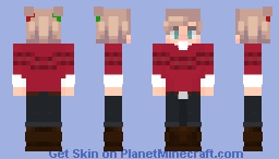 Red Christmas Minecraft Skin