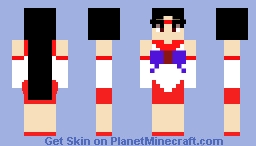 Rei Hino (Sailor Mars) Minecraft Skin