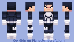The Punisher | Spider-Man Minecraft Skin