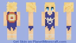 Kohaku - Dr. Stone (W/ Shield) Minecraft Skin