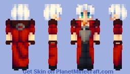 Dante (Devil May Cry - Anime) Minecraft Skin