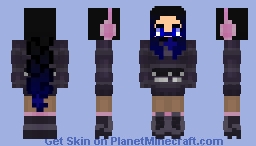 Dark Kim's Winter Outfit Minecraft Skin