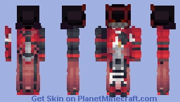 Dark as Scar (Wuthering Waves) Minecraft Skin