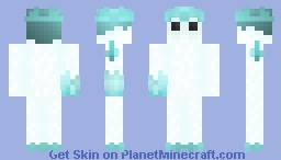 Malicious Snowman Minecraft Skin