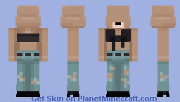 Quel top laço Minecraft Skin