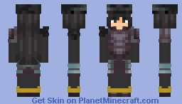 Warrior Wither Maiden Minecraft Skin