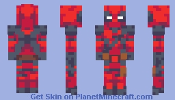 Deadpool Minecraft Skin