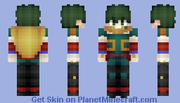 Izuku Midoriya | My Hero Academia Minecraft Skin